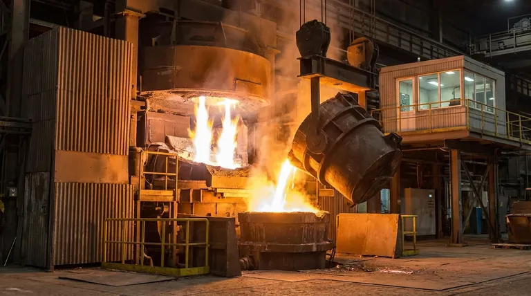 Fundição de alumínio com forno de espera